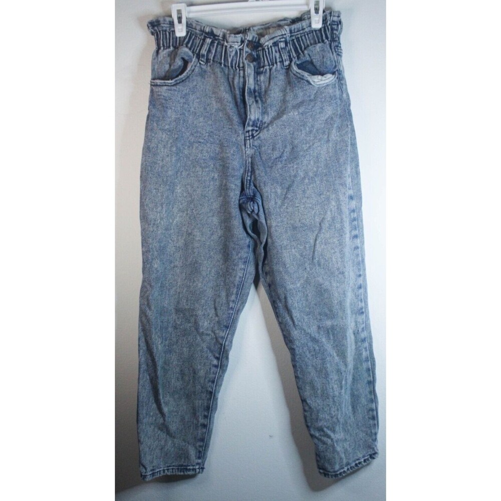 Wild Fable Distressed High Waist Jeans Womens Size 10 Medium Wash Denim Stretch